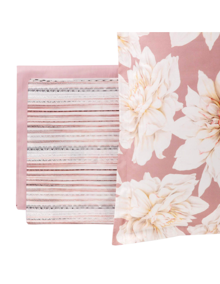 REEVÈR COMPLETO LENZUOLA COPRILETTO MATRIMONIALE - DALIA