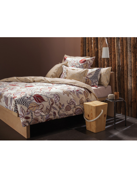ZUCCHI COMPLETO COPRIPIUMINO DOUBLE FACE MATRIMONIALE - MISTERY WOOD