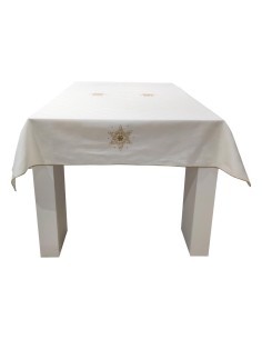 LA MEDICEA TOVAGLIA IN DAMA DI COTONE CON TOVAGLIOLI 2