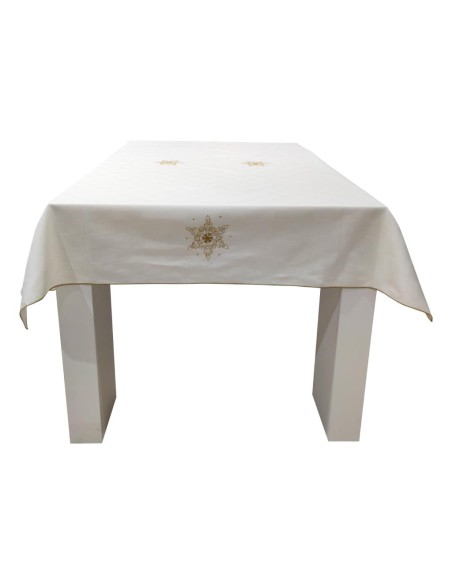 LA MEDICEA TOVAGLIA IN DAMA DI COTONE CON TOVAGLIOLI