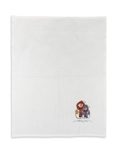 ALESSANDRO BARONCELLI STROFINACCIO NATALIZIO RICAMATO IN... 2