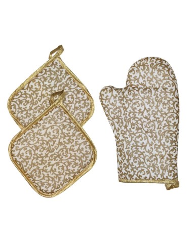 ALESSANDRO BARONCELLI SET 2 PRESINE + 1 GUANTO...