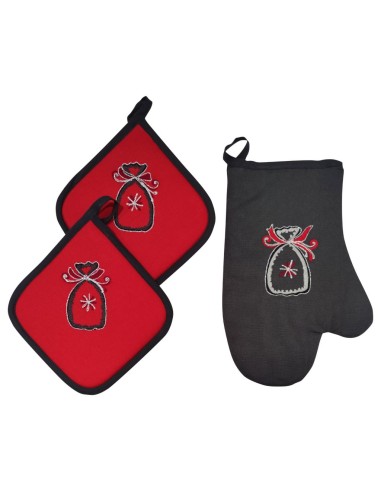 ALESSANDRO BARONCELLI SET 2 PRESINE + 1 GUANTO...