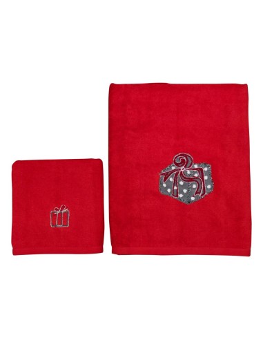 ALESSANDRO BARONCELLI SET 2 ASCIUGAMANI IN...