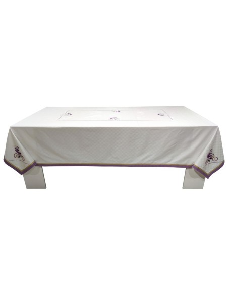 ALESSANDRO BARONCELLI TOVAGLIA IN DAMA DI COTONE CON TOVAGLIOLI