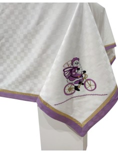 ALESSANDRO BARONCELLI TOVAGLIA IN DAMA DI COTONE CON... 2