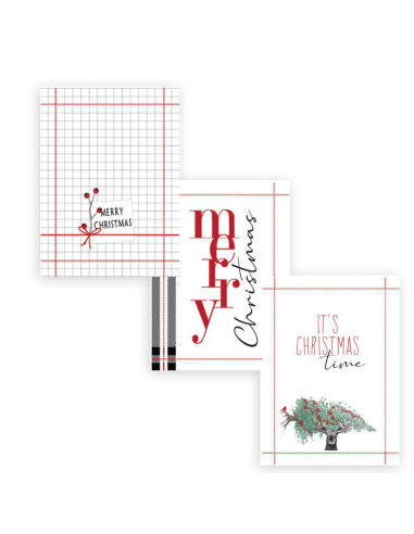 MAISON SUCREE TRIS STROFINACCI NATALIZI -...