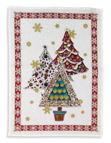 TESSITURA TOSCANA STROFINACCIO NATALIZO IN LINO