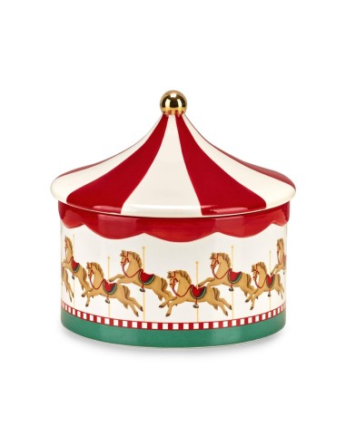 FADE BISCOTTIERA Ø 18 CM - JINGLE BELLS