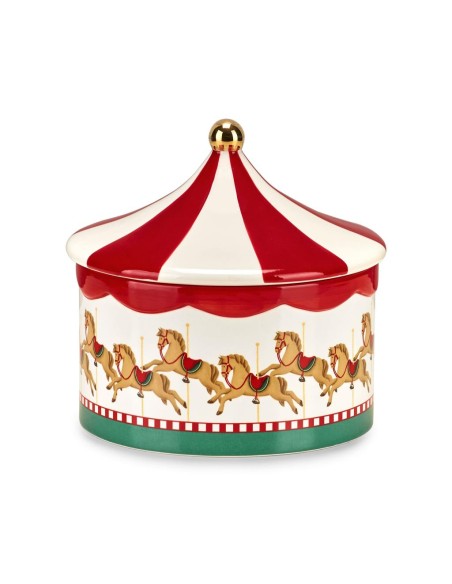 FADE BISCOTTIERA Ø 18 CM - JINGLE BELLS