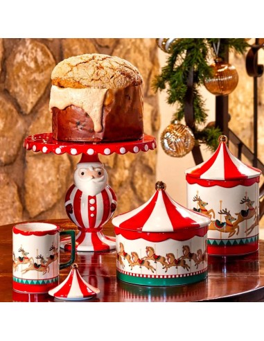 FADE BISCOTTIERA Ø 18 CM - JINGLE BELLS