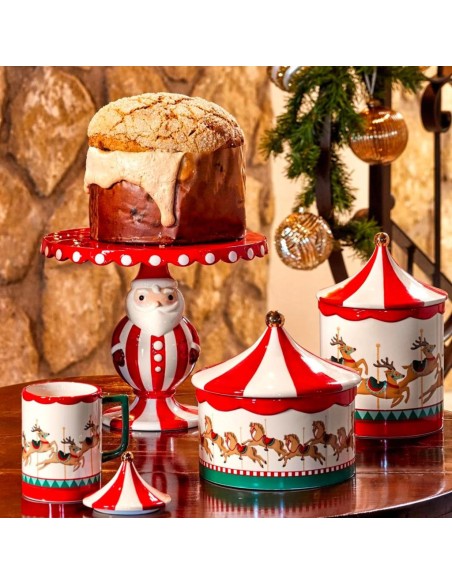 FADE BISCOTTIERA Ø 18 CM - JINGLE BELLS