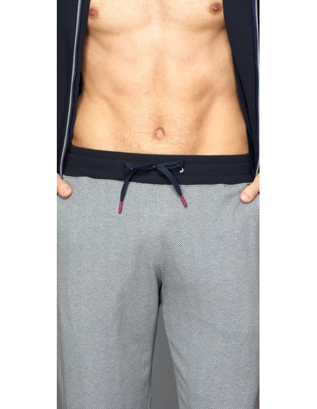 JAMAS PIGIAMA UOMO APERTO MANICA LUNGA E PANTALONE LUNGO