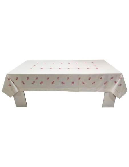 ALESSANDRO BARONCELLI TOVAGLIA IN PANAMA DI COTONE CON TOVAGLIOLI