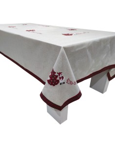 COTTON JOY TOVAGLIA NATALIZIA RICAMATA 2