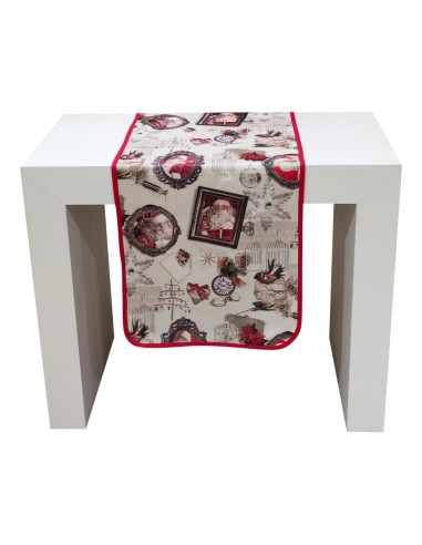 DREAMS RUNNER 45 X 140 CM NATALIZIO IN COTONE