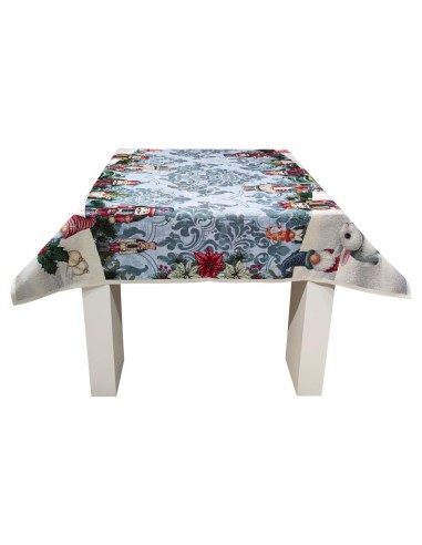 EMILY HOME COPRITAVOLA NATALIZIA 140 X 140 CM -...