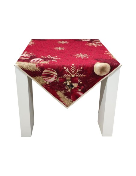 EMILY HOME COPRITAVOLA NATALIZIA 140 X 140 CM - PURPLE CHRISTMAS