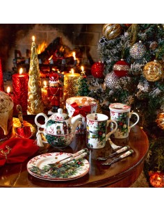 FADE SET 2 PIATTI DESSERT 20 CM - XMAS DREAM 2