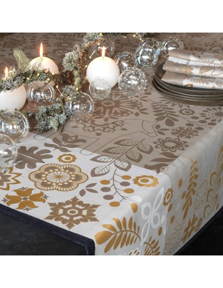 LE JACQUARD FRANCAIS TOVAGLIA NATALIZIA CON TOVAGLIOLI - ROVANIEMI