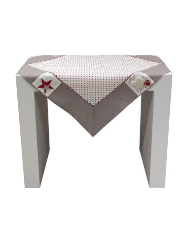 MAISON SUCREE COPRITAVOLA NATALIZIA 90 X 90 CM