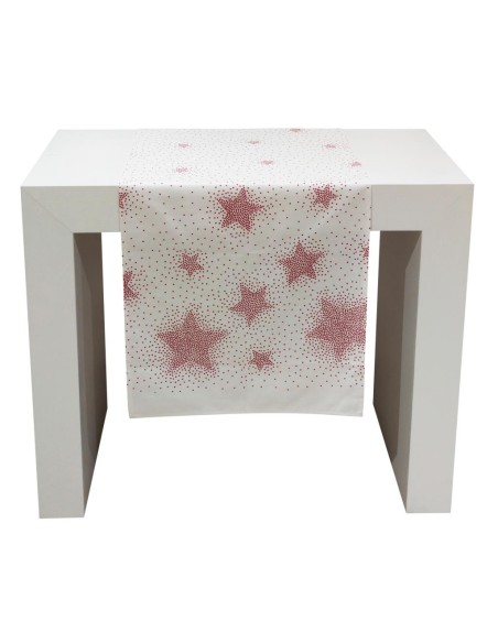 VALLESUSA RUNNER NATALIZIO 50 X 150 CM CON 2 TOVAGLIOLI - COSTELLATION