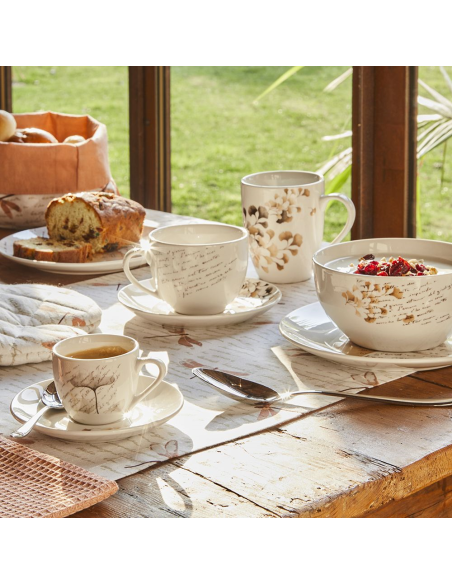 TOGNANA SET 6 TAZZE CAFFE' 8 CL - MADISON POESIA