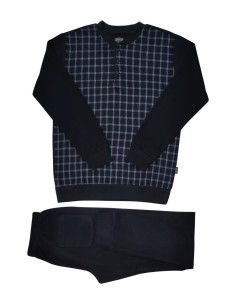 JAMAS PIGIAMA UOMO SERAFINO MANICA LUNGA E PANTALONE LUNGO 2