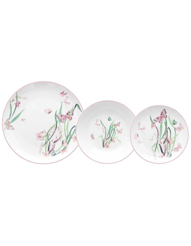 ANDREA FONTEBASSO SERVIZIO PIATTI 18 PEZZI -...