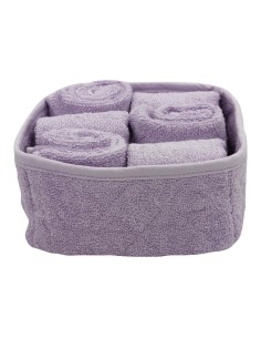 CA' D'ORO CESTINO 6 LAVETTE IN SPUGNA 100% COTONE 2