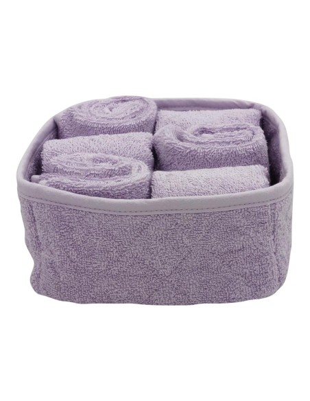 CA' D'ORO CESTINO 6 LAVETTE IN SPUGNA 100% COTONE