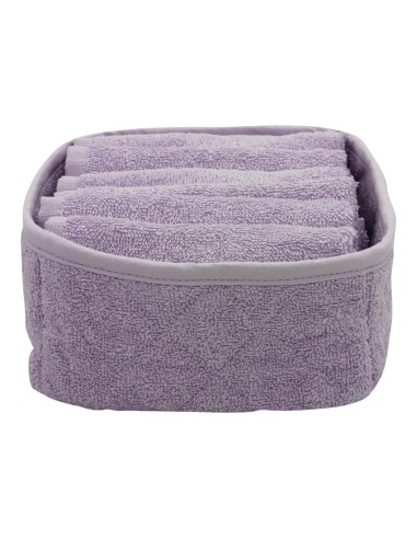 CA' D'ORO CESTINO 6 LAVETTE IN SPUGNA 100% COTONE