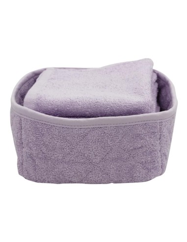 CA' D'ORO CESTINO 6 LAVETTE IN SPUGNA 100% COTONE