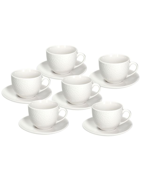 TOGNANA SET 6 TAZZE THÈ CON PIATTINO 210 ML - GOLF