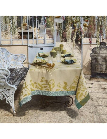 LE JACQUARD FRANCAIS TOVAGLIA IN FIANDRA - HERBES FOLLES