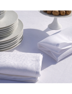 LE JACQUARD FRANCAIS SET TOVAGLIETTA AMERICANA IN LINO -... 2