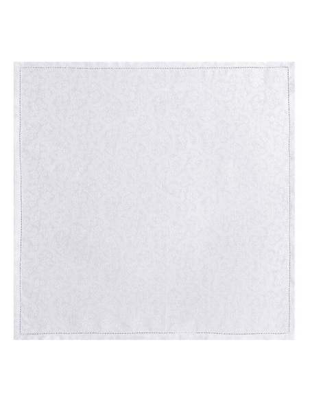 LE JACQUARD FRANCAIS SET TOVAGLIETTA AMERICANA IN LINO - PORTOFINO FIORI