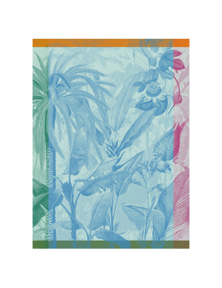 LE JACQUARD FRANCAIS SET 3 STROFINACCI ASSORTITI - EQUATEUR