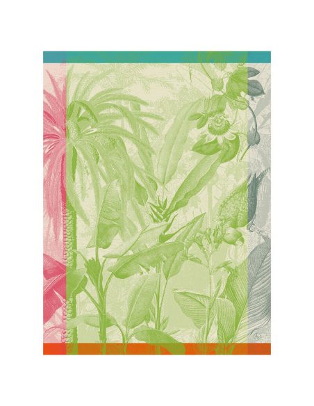 LE JACQUARD FRANCAIS SET 3 STROFINACCI ASSORTITI - EQUATEUR