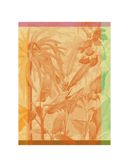 LE JACQUARD FRANCAIS SET 3 STROFINACCI ASSORTITI - EQUATEUR