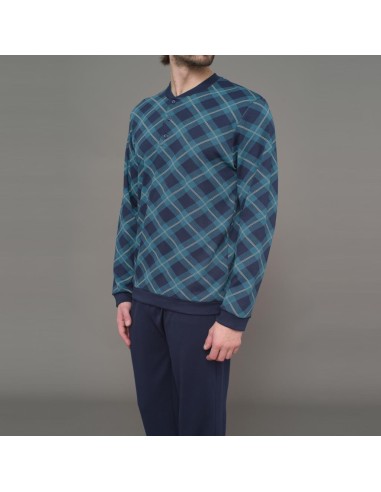 JULIPET PIGIAMA UOMO SERAFINO MANICA LUNGA E...