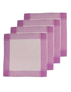 Il Jacquard Francais Strofinaccio Fragole 60x80 Cm - Cotone 100% - Lavabile In Lavatrice - Colore Nero