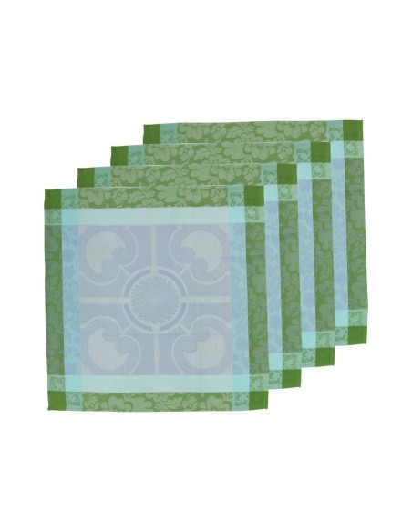 LE JACQUARD FRANCAIS TOVAGLIA IN FIANDRA CON 8 TOVAGLIOLI - JARDIN ROYAL