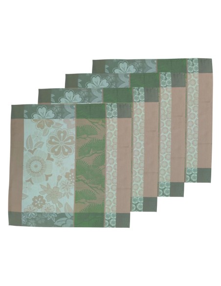 LE JACQUARD FRANCAIS TOVAGLIA IN FIANDRA CON 12 TOVAGLIOLI - SAKURA