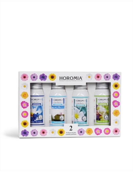 HOROMIA KIT 4 PROFUMAZIONI PER BUCATO 4X50 ML - HORO2