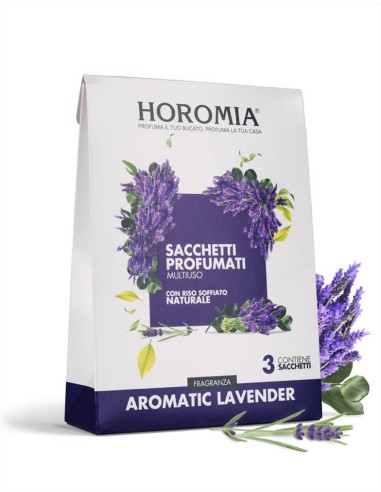 HOROMIA SET 3 SACCHETTI PROFUMATI MULTIUSO -...