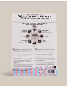 HOROMIA SET 3 SACCHETTI PROFUMATI MULTIUSO - BABY TALCO 2