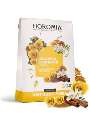 HOROMIA SET 3 SACCHETTI PROFUMATI MULTIUSO -...