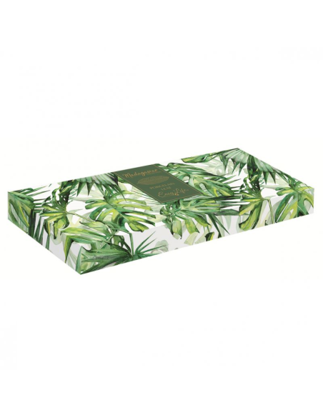 EASY LIFE CIOTOLA FOGLIA 36X16 CM - TROPICAL LEAVES