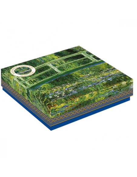 EASY LIFE CIOTOLA 13X13 CM - WATER LILIES AND THE JAPANISE BRIDGE
